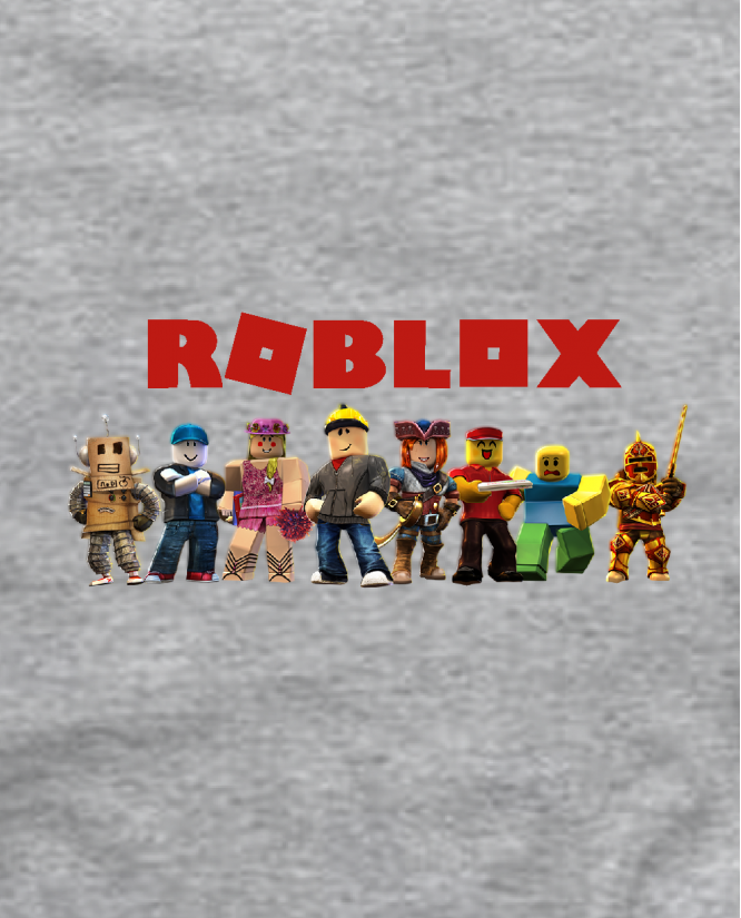 Marškinėliai roblox characters